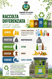 Calendario Rifiuti - Raccolta differenziata